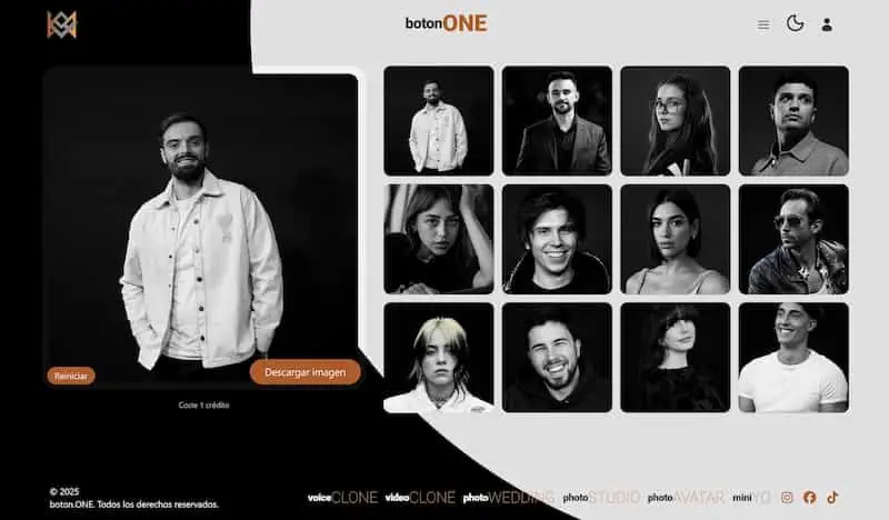Vista previa del proyecto boton.ONE IA open source
